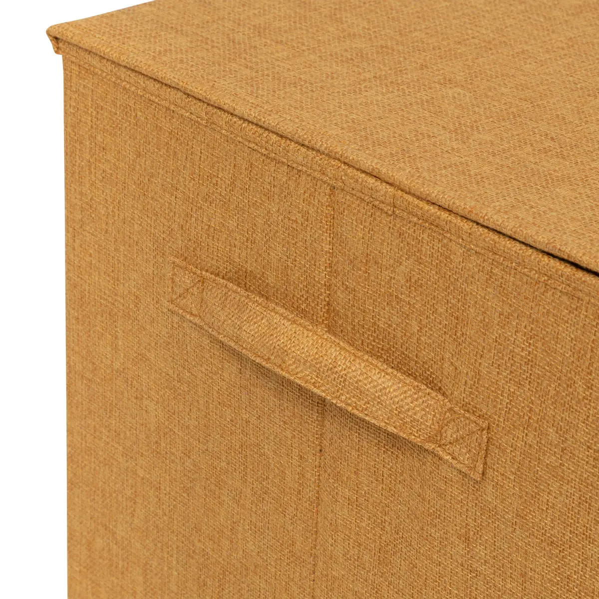 Panier à ligne "Colorama" jaune moutarde 74L