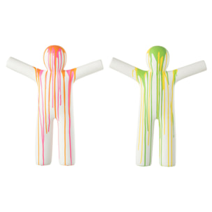 J-Line figurine P'tit Maurice Peinture - polyrésine - mix - large - 2 pcs