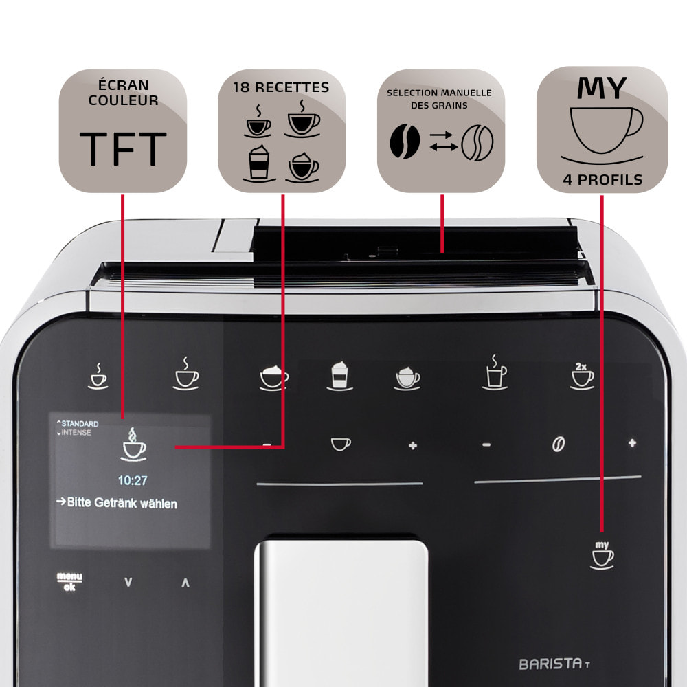 Barista T Smart® F830-102 Noir