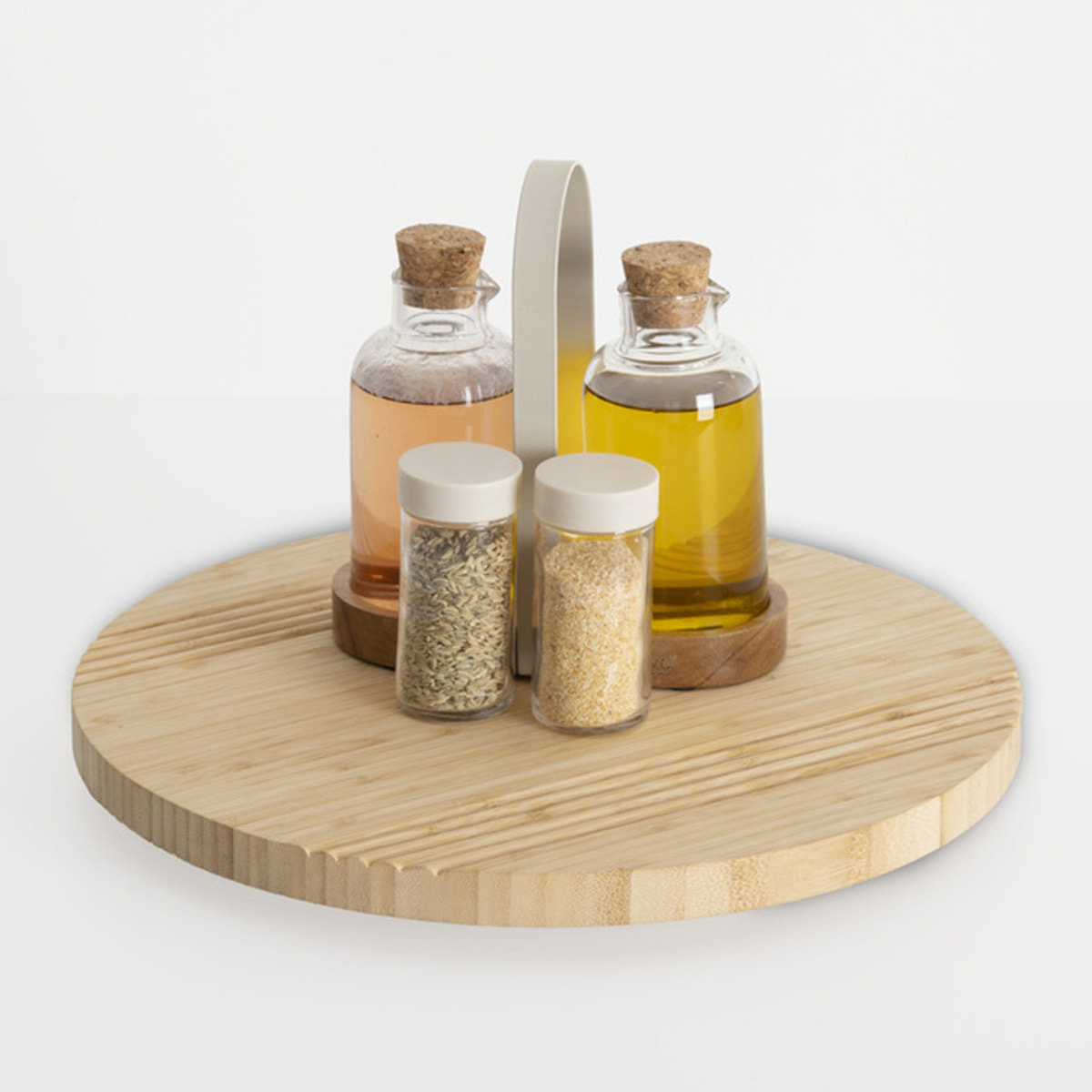 Plateau tournant en bambou D35cm