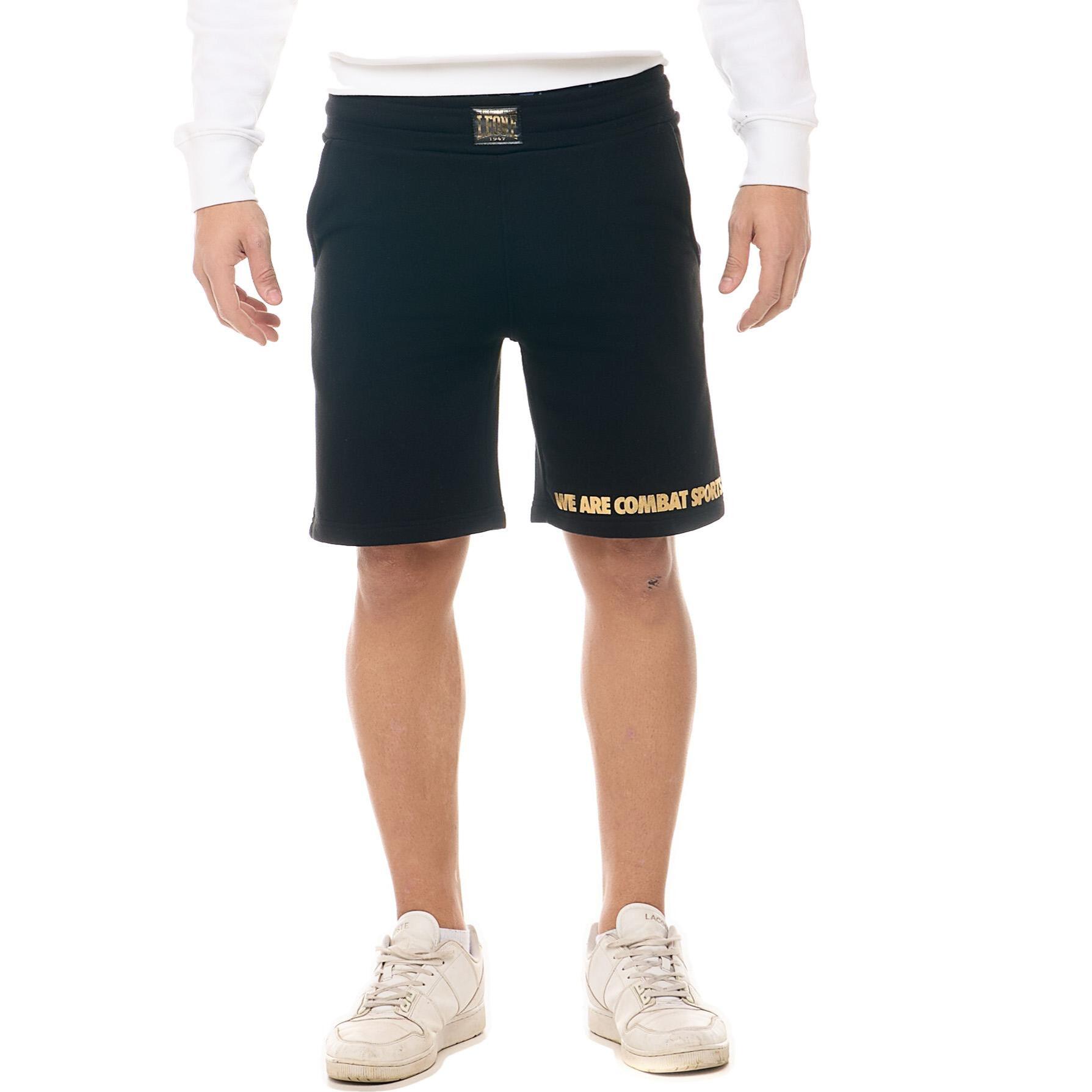 Pantaloncini sportivi da uomo non felpati Leone New Gold