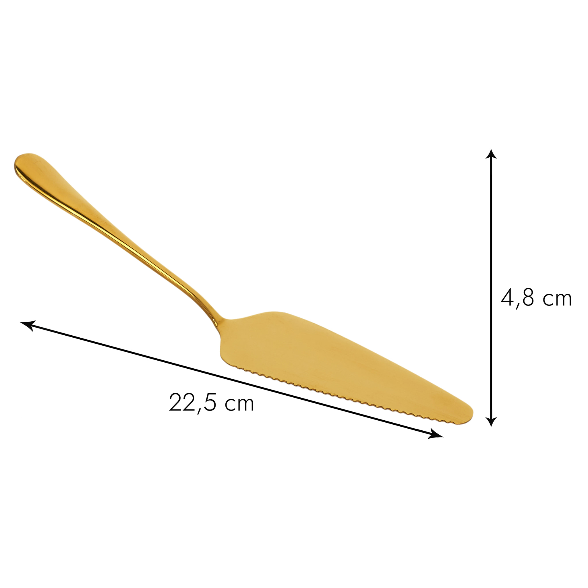 Pelle à Tarte - HOME DECO FACTORY - Dorée - 22 cm