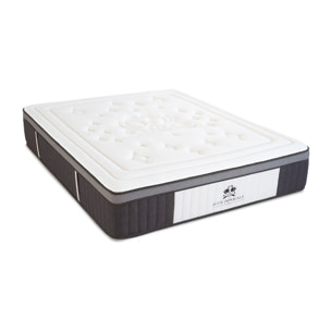 Matelas Hybride Suite Impériale, Soutien Ferme, 35 cm, Ressorts Ensachés & Mémoire de Forme
