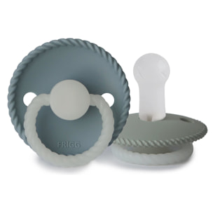 Frigg Pack 2 Chupetes Night Silicona Rope