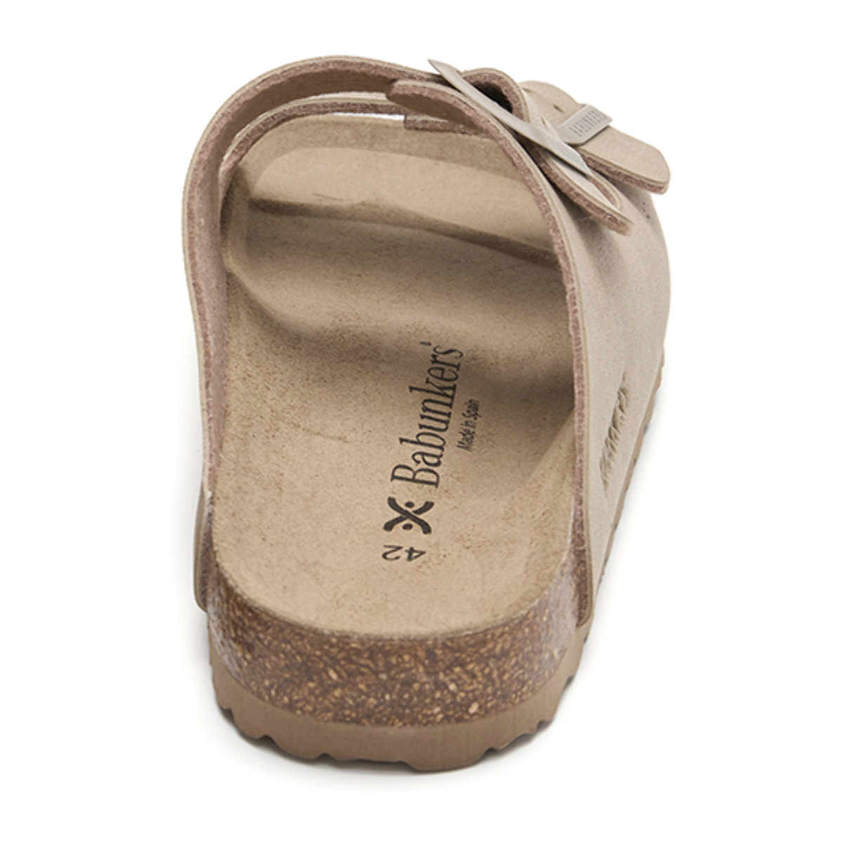 SANDALIA BABUNKERS MARRON