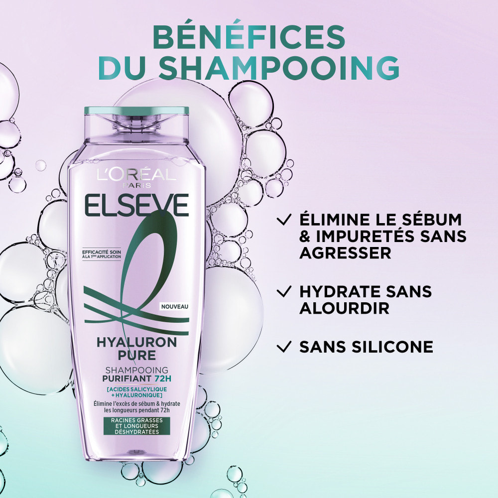 L'Oréal Paris Elseve Hyaluron Pure Routine Capillaire Purifiante