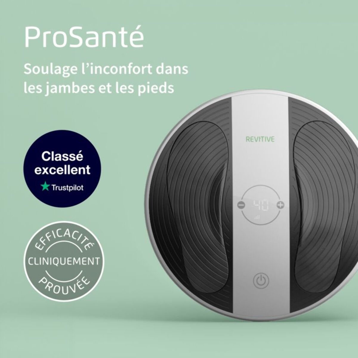 Stimulateur circulatoire REVITIVE Pro santé