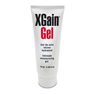 NUTRI EXPERT - XGain Gel - Lubrifie parfaitement - Stimule les sensations - Limite l'inconfort pendant les rapports - Extraits de plantes - Marque Française - Tube de 75ml