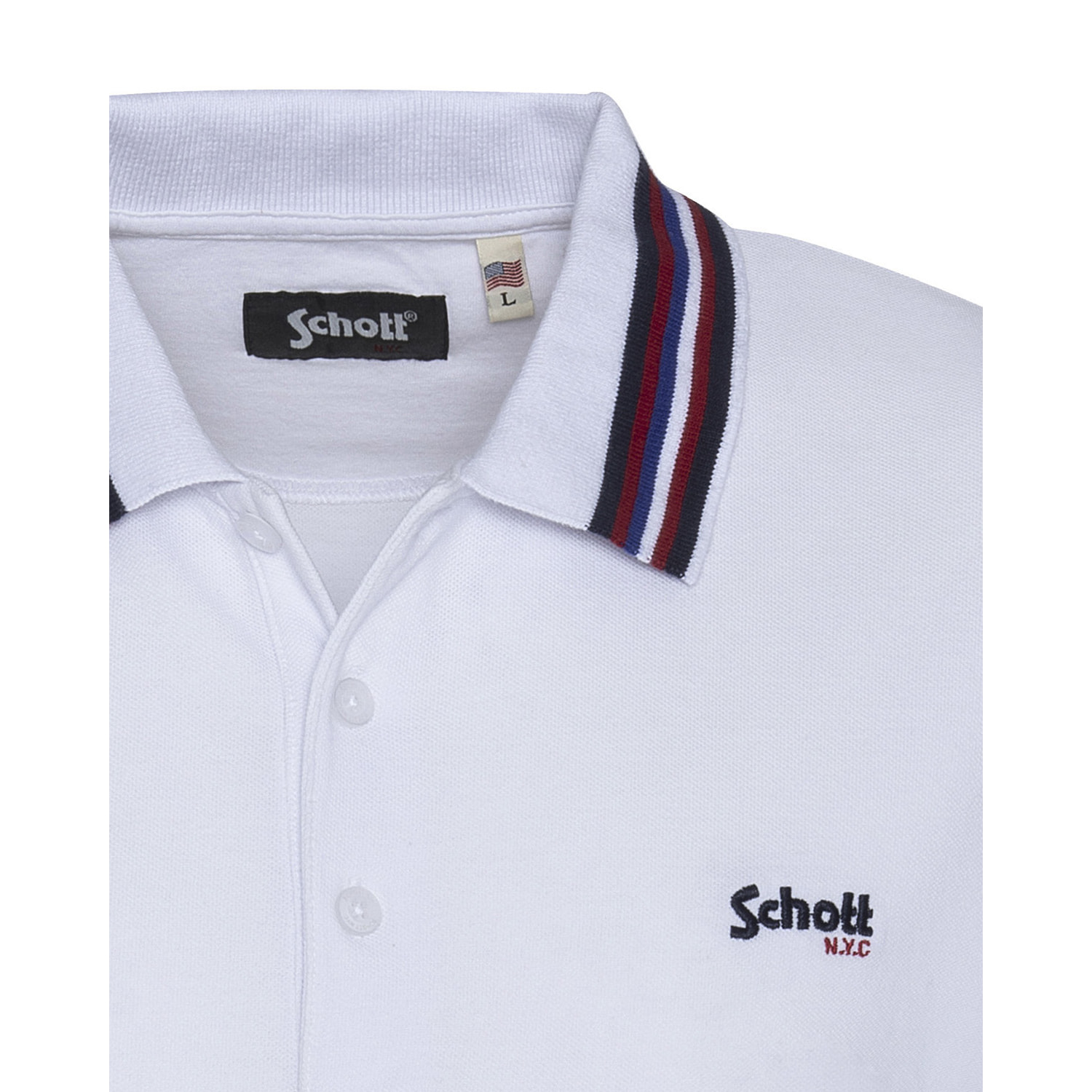 POLO SCHOTT WHITE