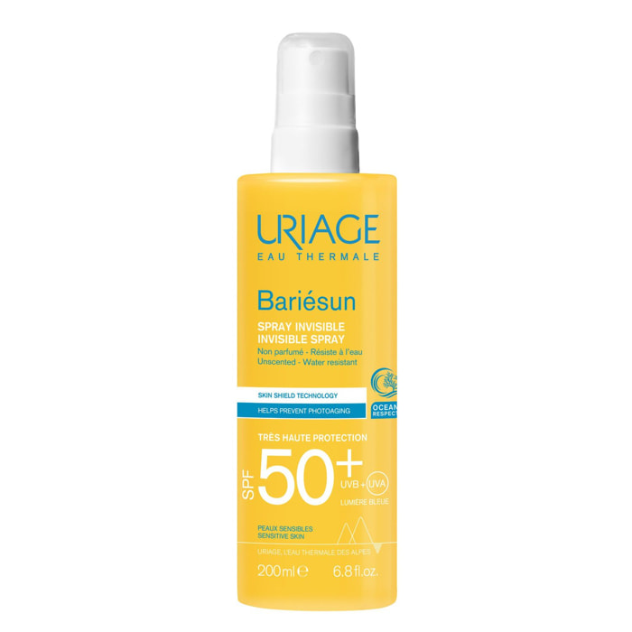 Bariésun SPF50+ - Spray Invisible Non Parfumé 200 ml