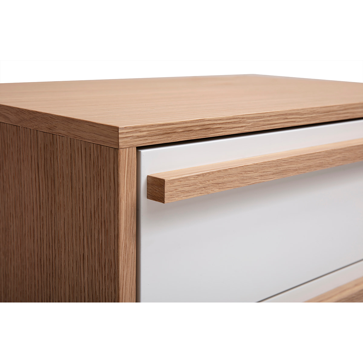 Commode chiffonnier - semainier scandinave 5 tiroirs L60 cm HELIA