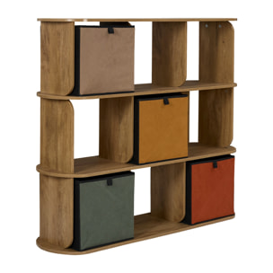 Étagère - HOME DECO FACTORY - Heritage - Modulable - Marron
