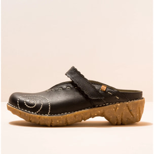 Zuecos NG96 NATURAL GRAIN BLACK / YGGDRASIL color Black