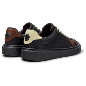 Zapatillas - CAMPER Runner Twentyfive Twins - Negro - Piel lisa