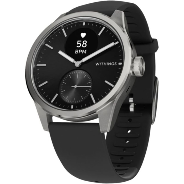 Montre santé WITHINGS Scanwatch 2 - 42mm Noire
