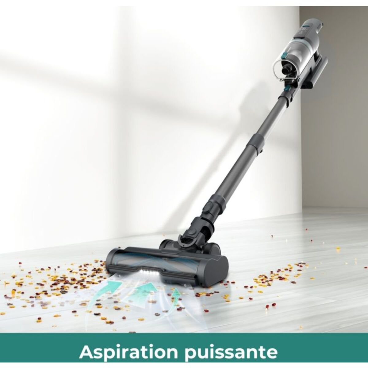 Aspirateur balai ESSENTIELB EVCSK500 Easy tech zero dust