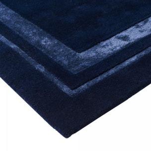 Tapis salon et chambre fait main en laine motif simple CHICDOUJ