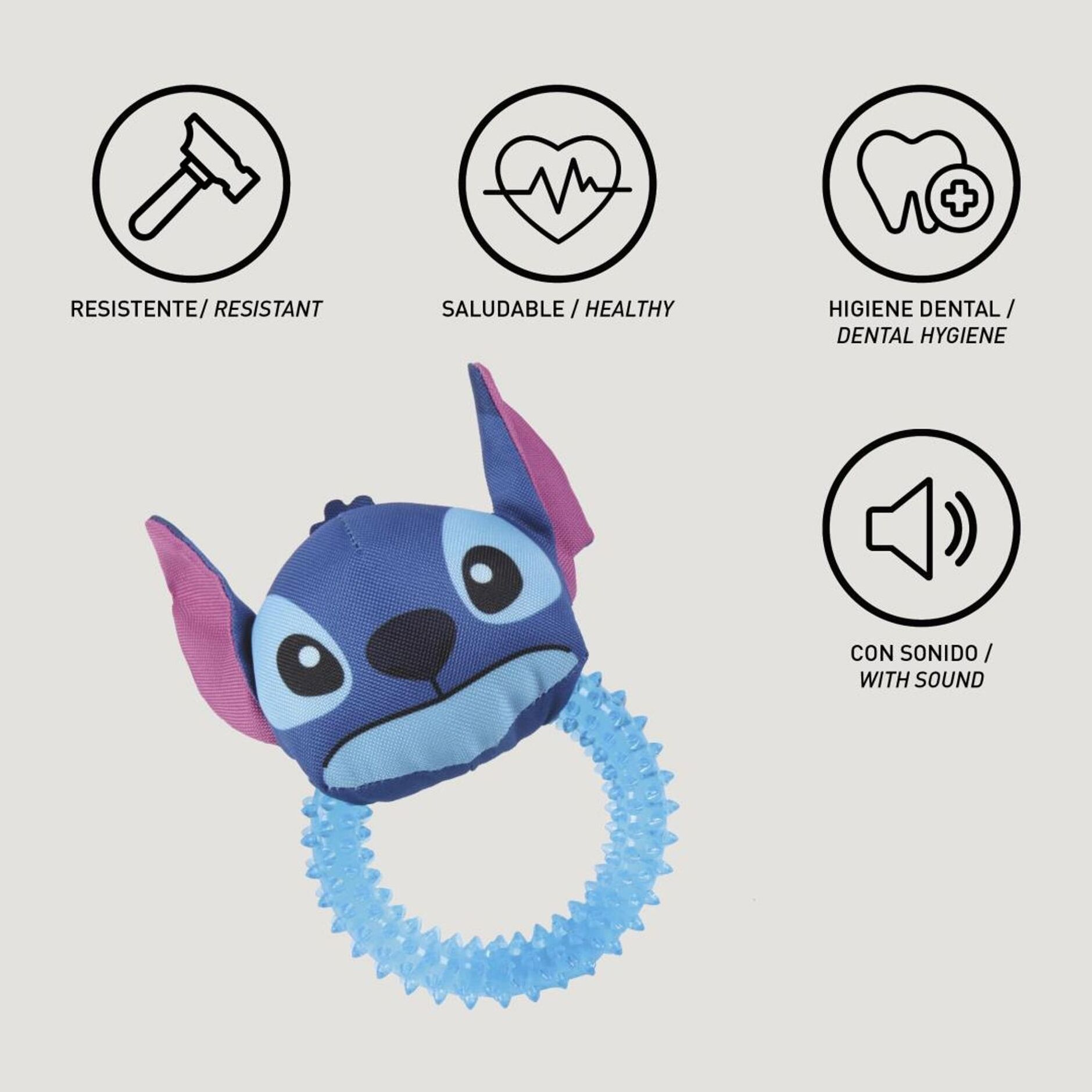 Mordedor Para Perro Stitch