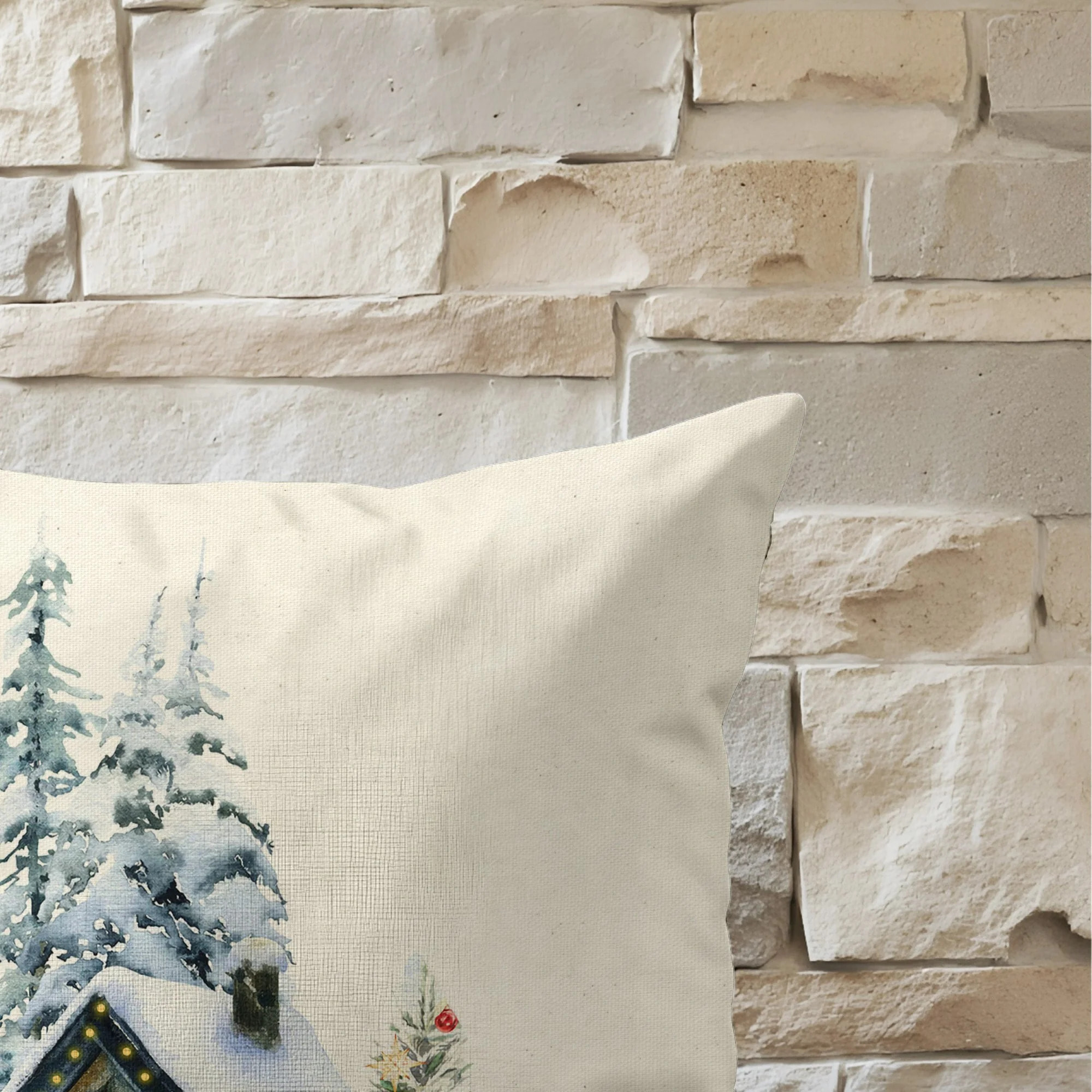 Housse de coussin Christmas Landscape B
