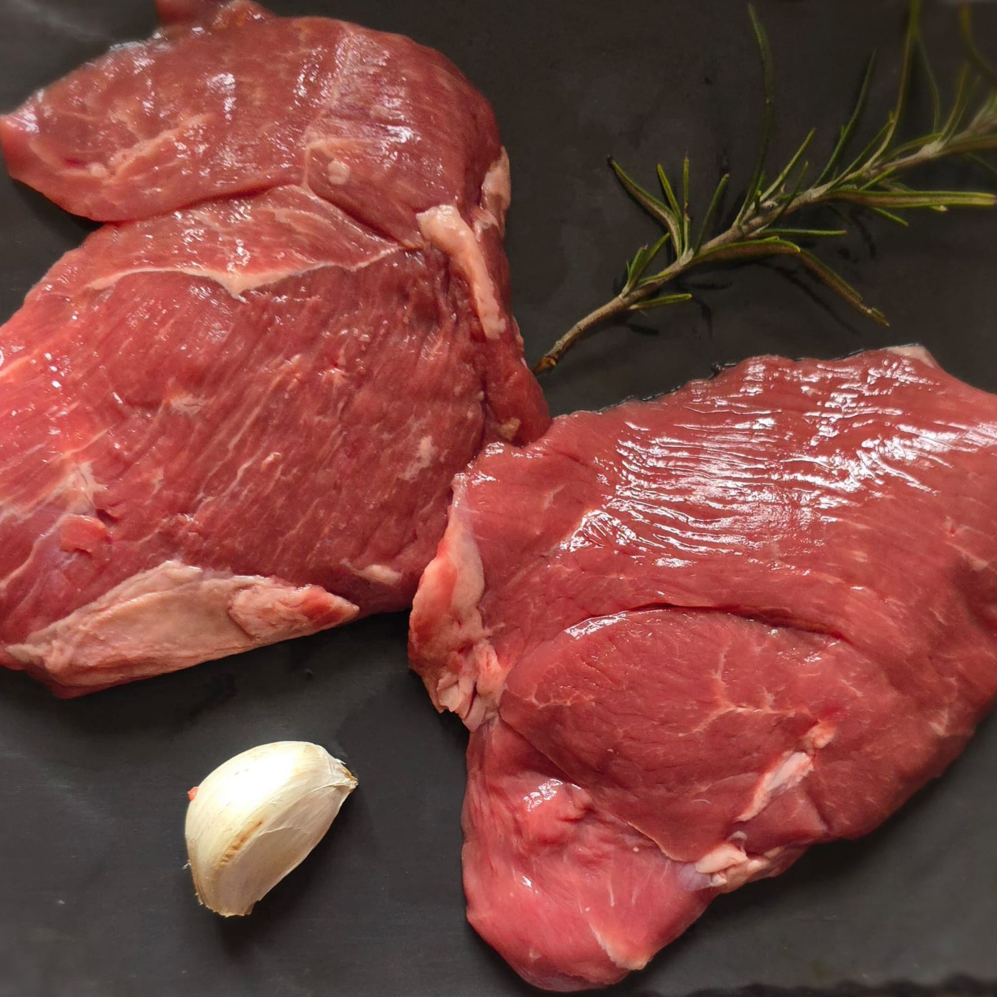 4 Tranches de gigot d'agneau sans os - 2x320g ou 4x120g - France