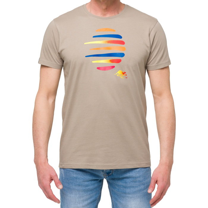 T-shirt BALANGAN 100% cotone Khaki
