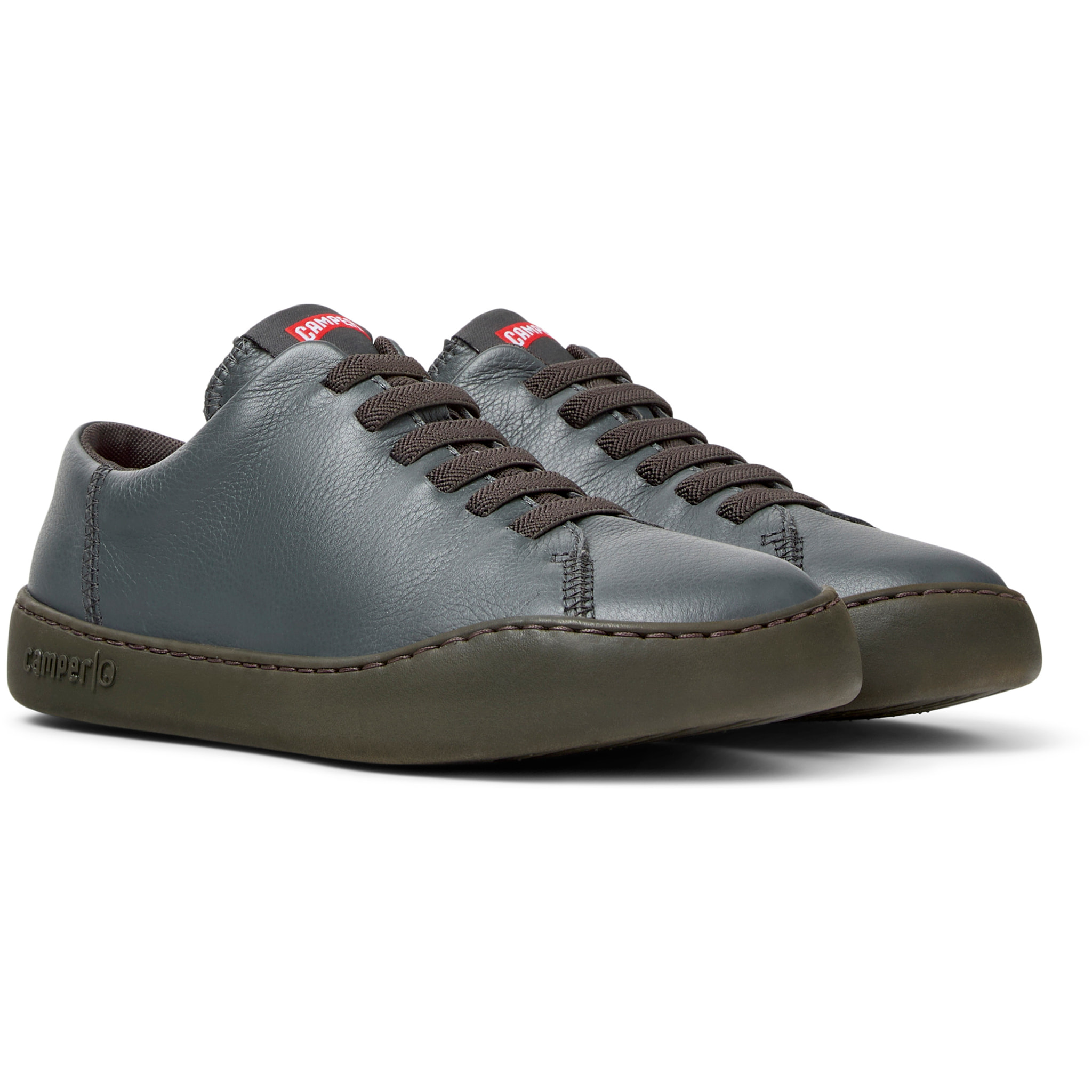 Zapatillas - CAMPER Peu Touring - Gris - Cuero liso