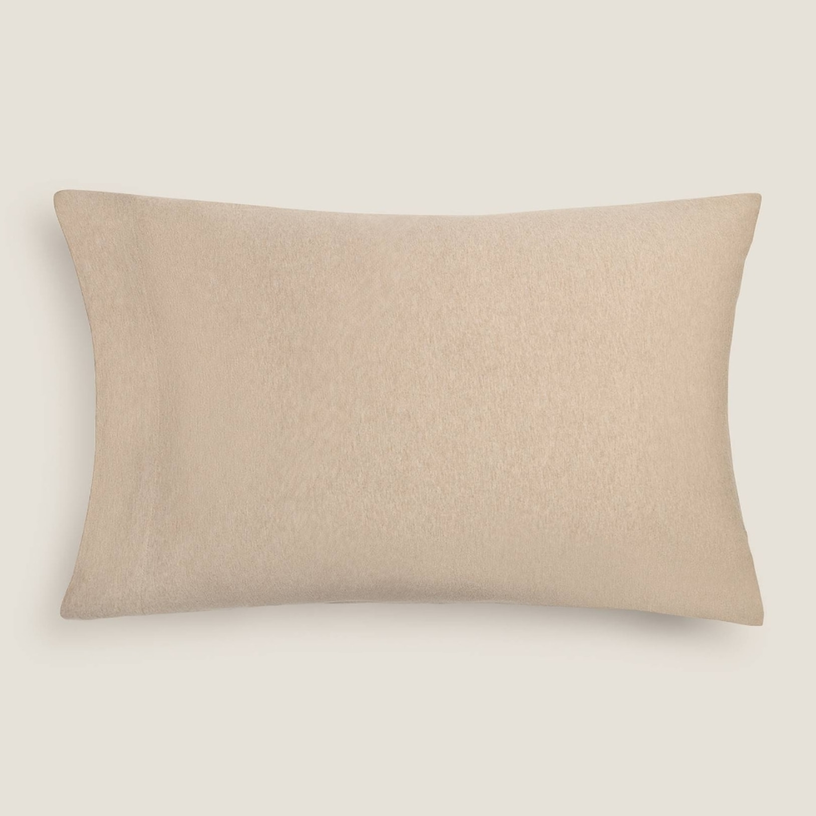 Funda almohada punto algodón Pulis2 color marron beige