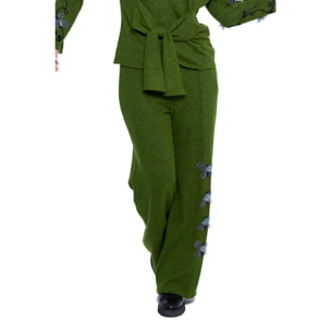 Mamatayoe Pantalón Aída Para Mujer, Verde