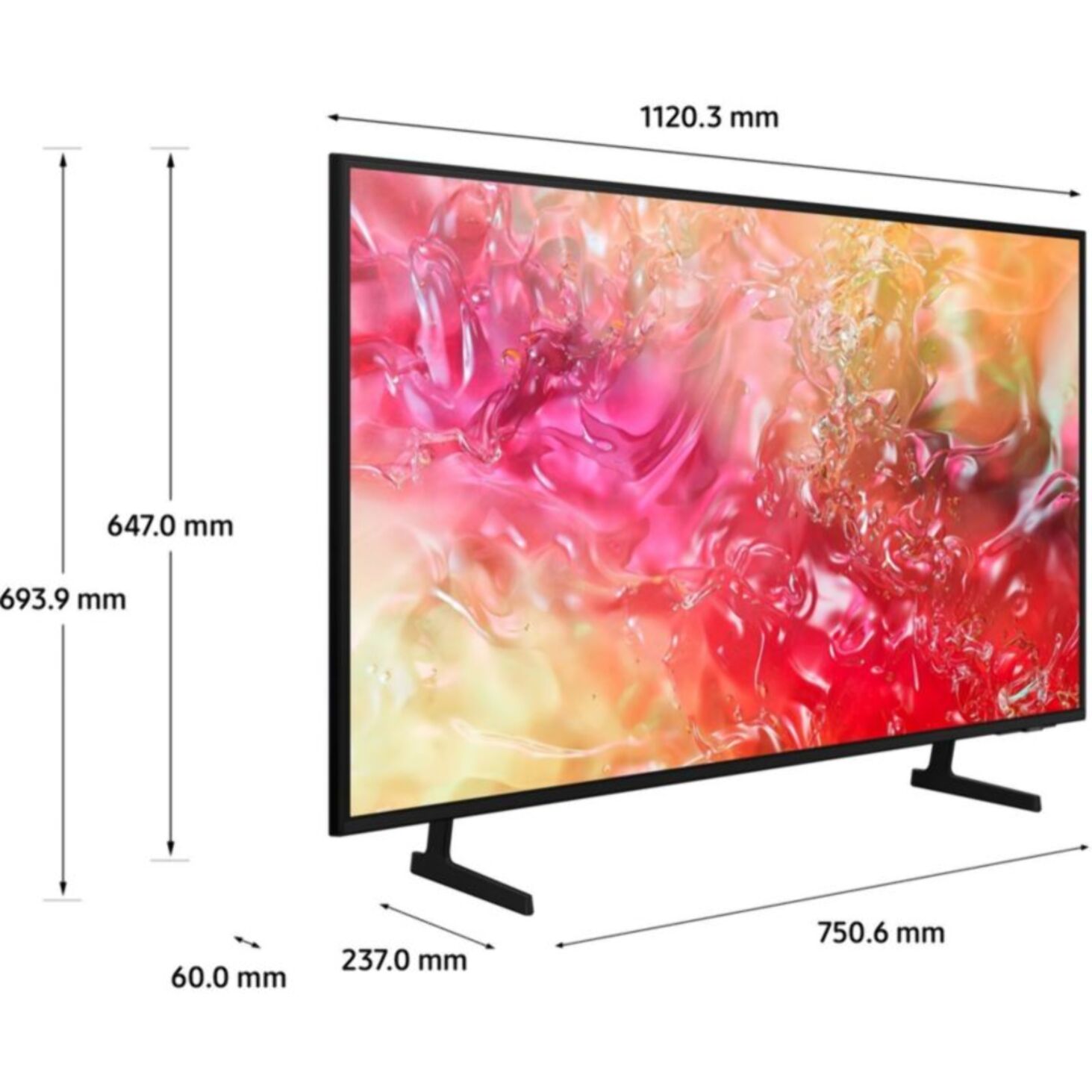 TV LED SAMSUNG TU50DU7105 2024