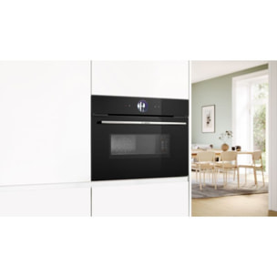 Four micro onde combiné BOSCH CMG7761B1 série 8 Air Fry