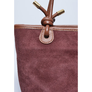 Tote Anna Luchini Bordeaux