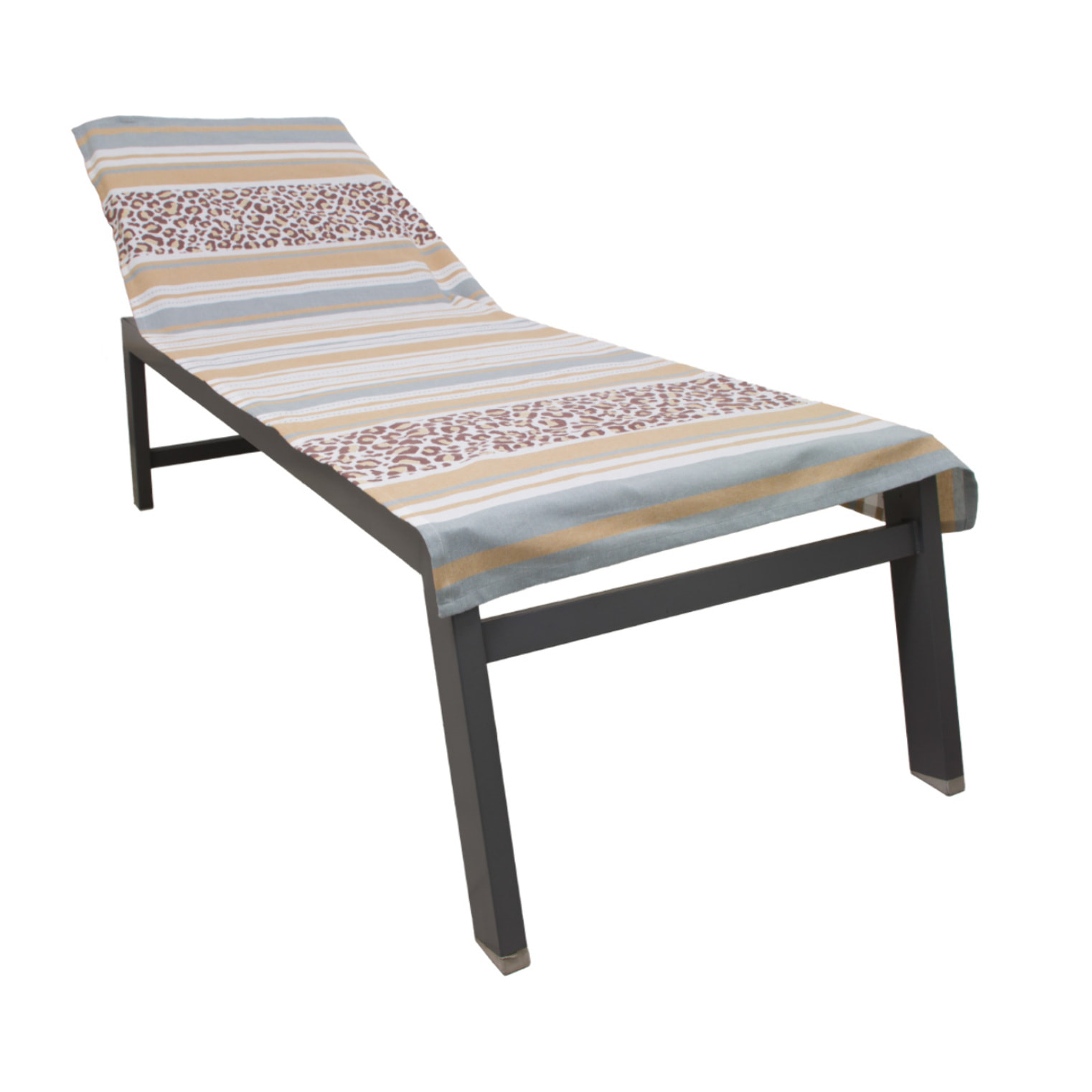 Telo Mare Lettino Con Lacci Disegno Mandili