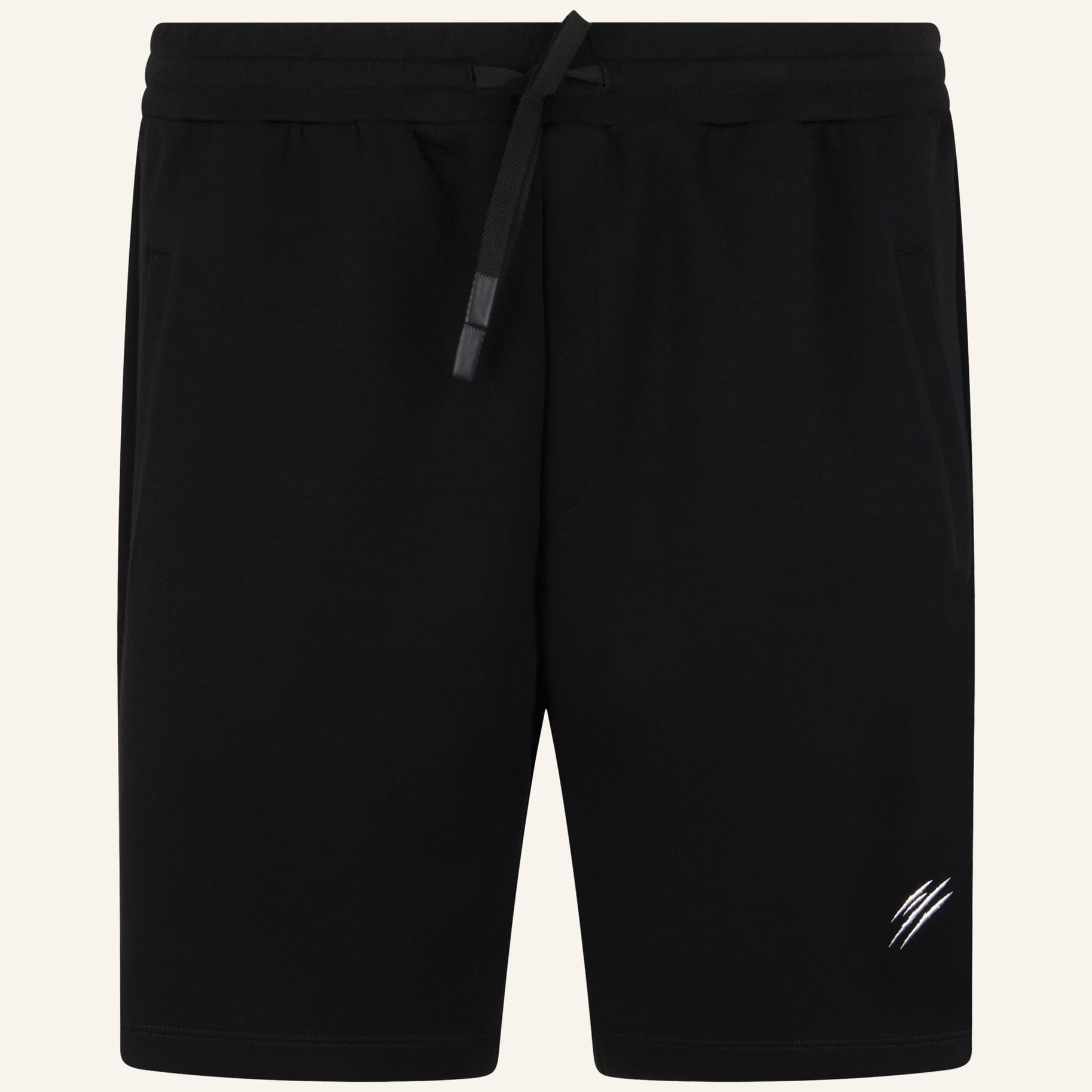 PLEIN SPORT Jogging Shorts Chrome Scratch
