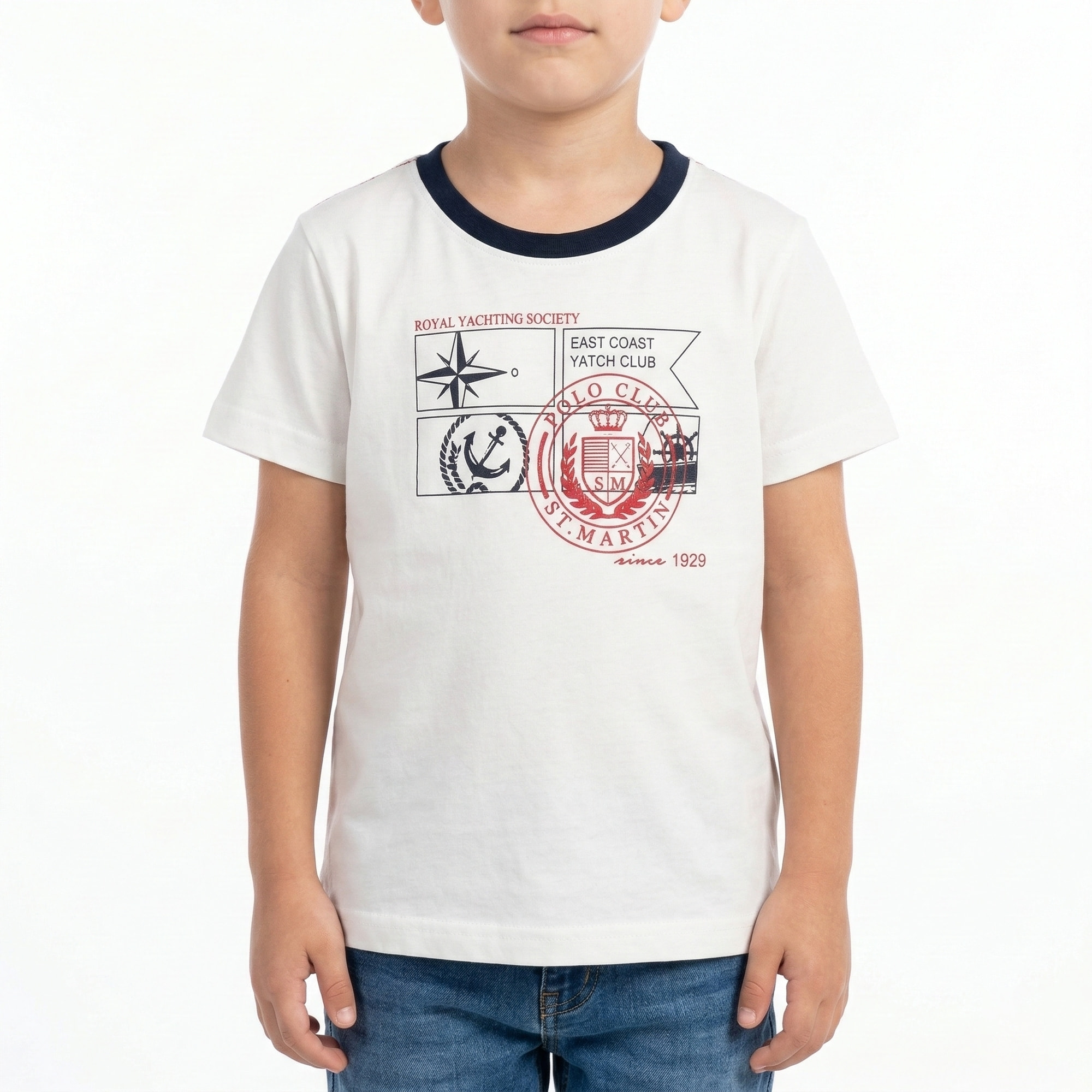 T-shirt maniche corte con logo stampato