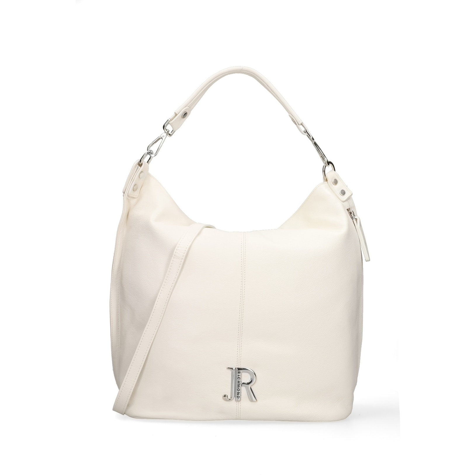 Borsa a spalla da donna Made in Italy - Modello Oriana Plus - 100% pelle - 36.0 x 40.0 x 12.0 cm