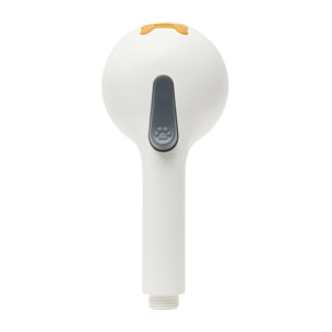 Douchette à main pour chien 4 fonctions, plastique, blanc (SATBSRS24)