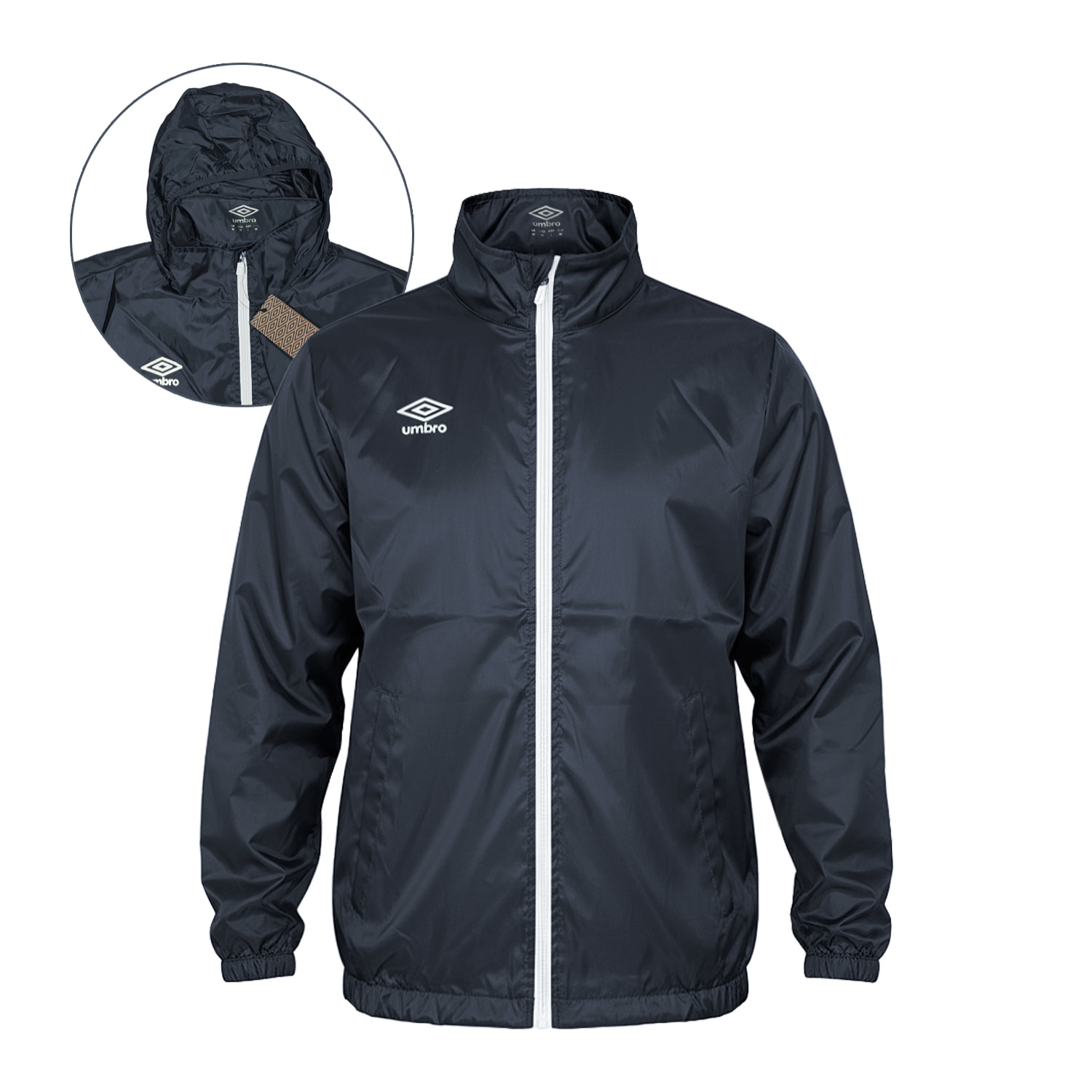 Kway Uomo UMBRO Full Zip Cappuccio Art.60126B