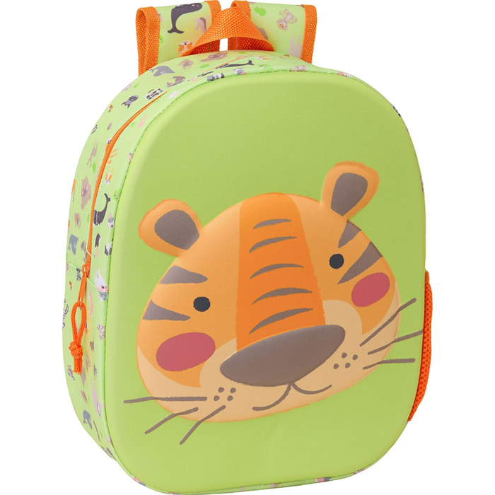 Mochila 3d safta tiger 3d