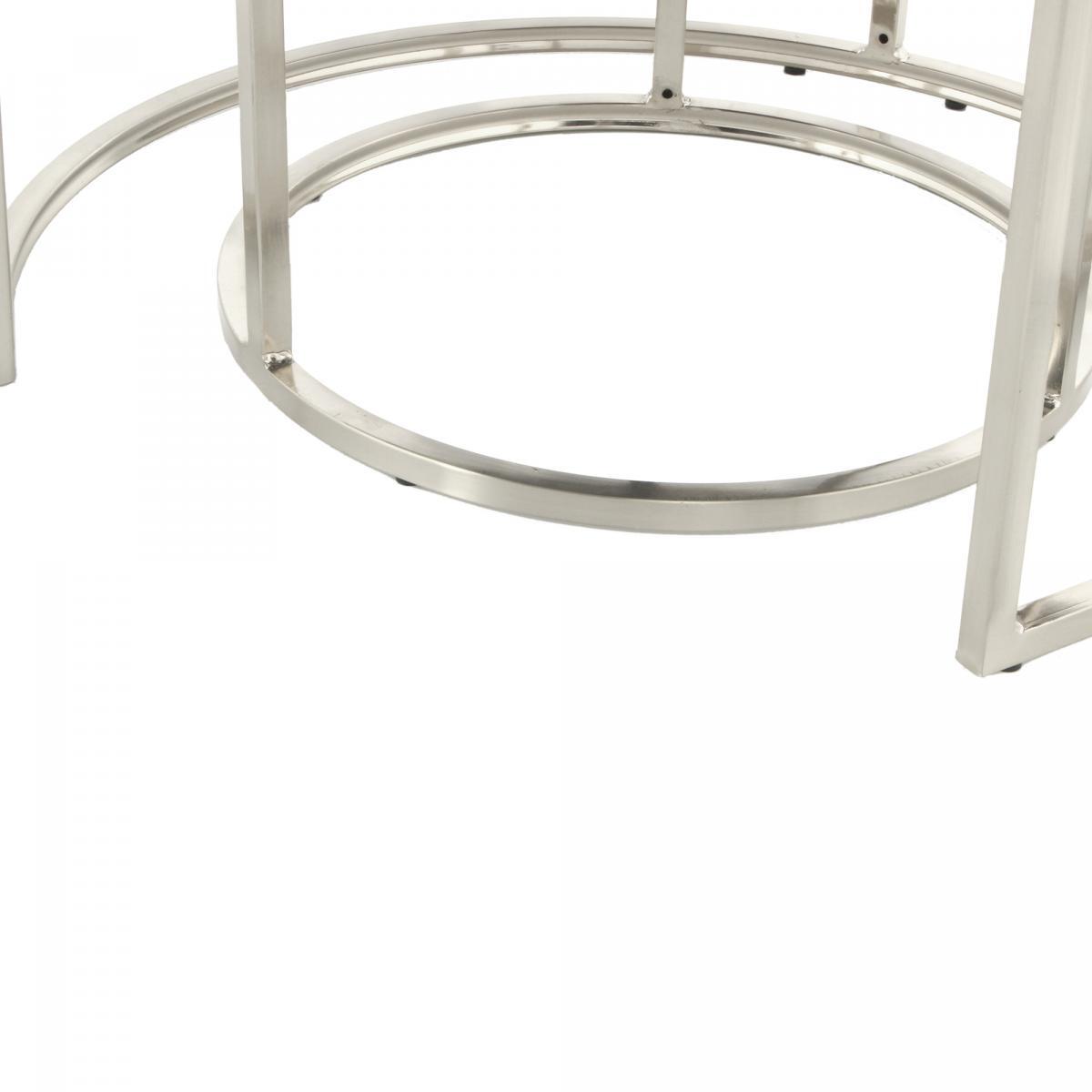 Tabouret semi artisanal Lot de 2 CIKI