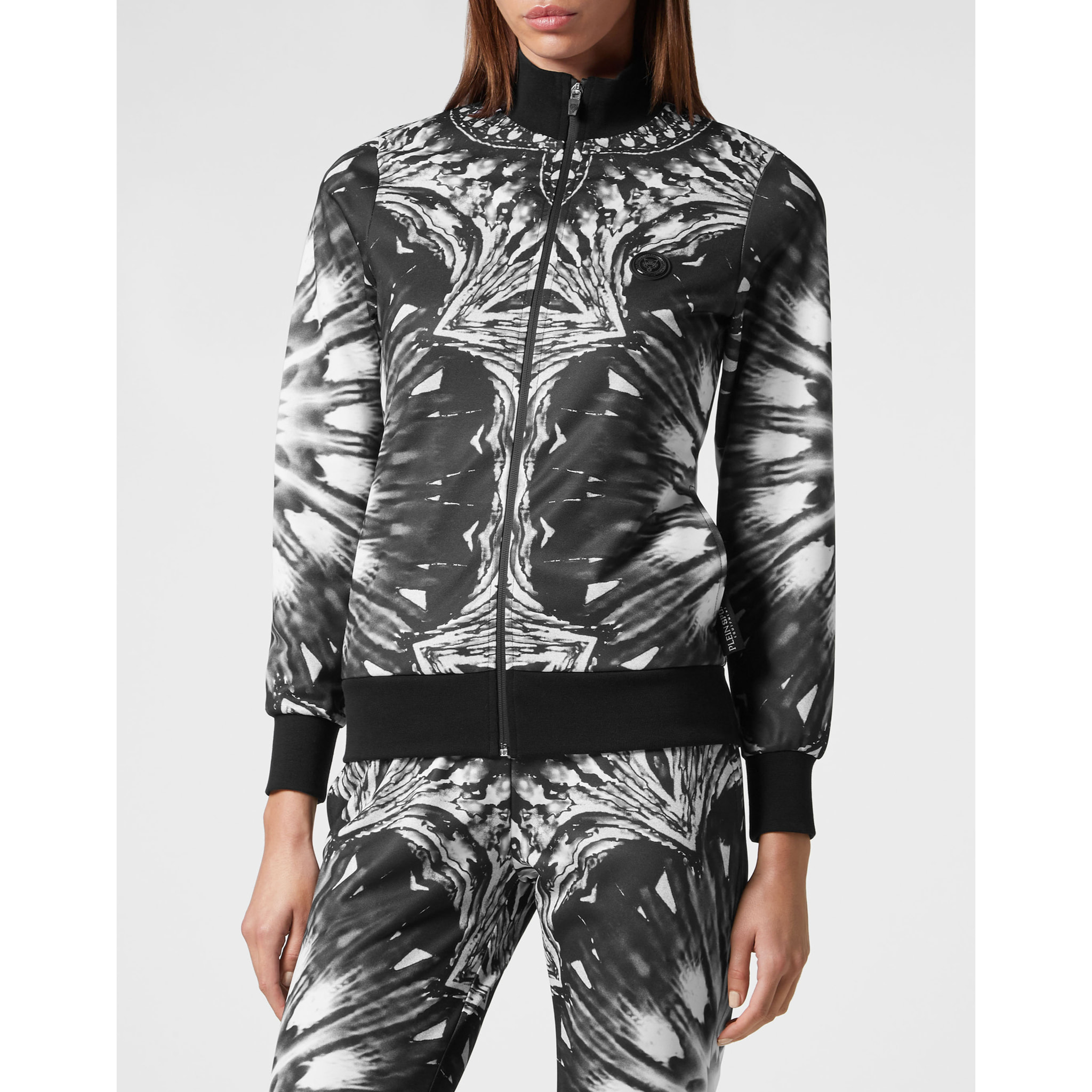 PLEIN SPORT Tracksuit: Top & Trousers OPTICAL FLOWER