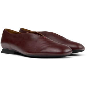 Ballerine - CAMPER Casi Myra - Bordeaux - Pelle liscia
