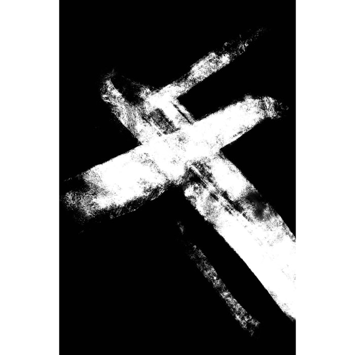 Tableau abstrait Croix Tableau alu Dibond