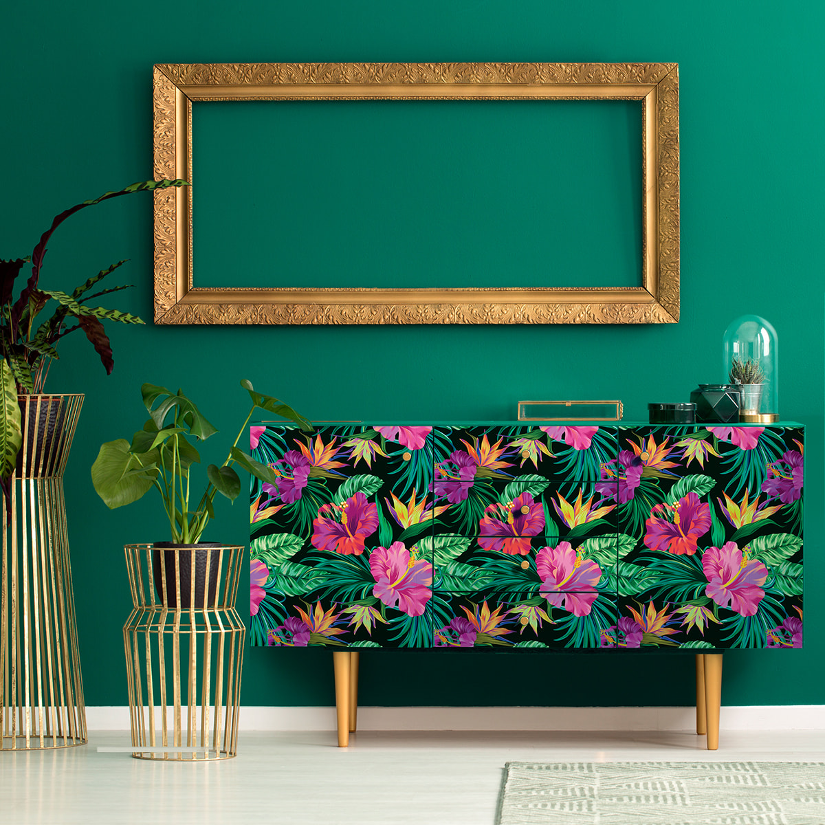 Sticker meuble tropical Hitiaa O Te Ra 60 x 90 cm