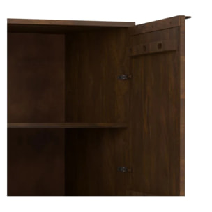 Buffet en bois de manguier 2 portes 1 niche - Taiko