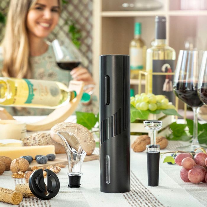 Tire-bouchon Électrique avec Accessoires pour le Vin Corking InnovaGoods