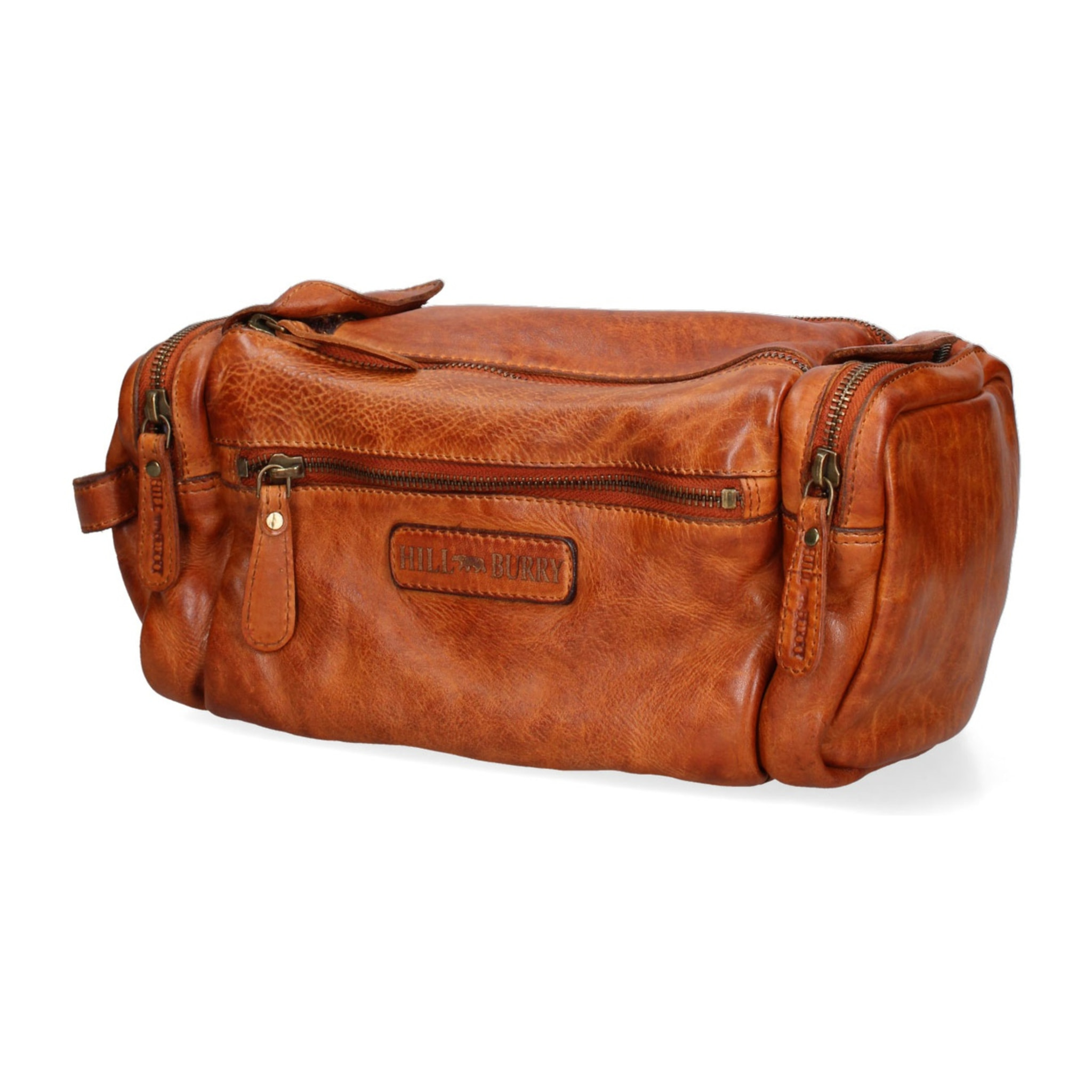 Borsa a mano da uomo - Modello False - Vera pelle di vitello - 28.0 x 13.0 x 15.0 cm