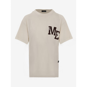 T-Shirt da donna Made in Italy - Modello Celeste - 100% Cotone