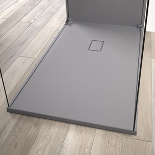 KINEDO Receveur Kinesurf Pietra 90 x 90 gris beton