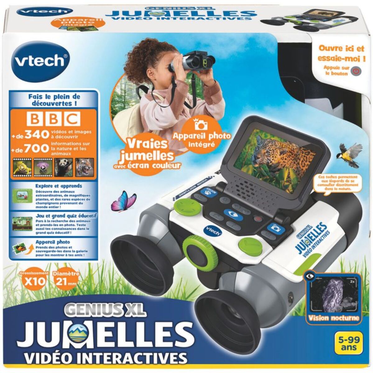 Jeu éducatif VTECH Genius XL - Jumelles vidéo interactives