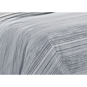 Copripiumino 100% Cotone Disegno Padel Grigio